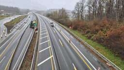 A45 zwischen dem Kreuz Olpe-Süd und Freudenberg