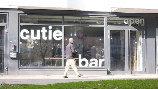 Außenansicht der Cutie Bar in Bielefeld