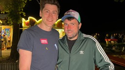 Hubertus und Ingo sind mit dem Tag zufrieden