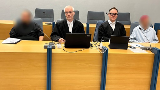 Angeklagte vor dem Siegener Landgericht