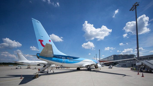 Flugzeug von TUIfly