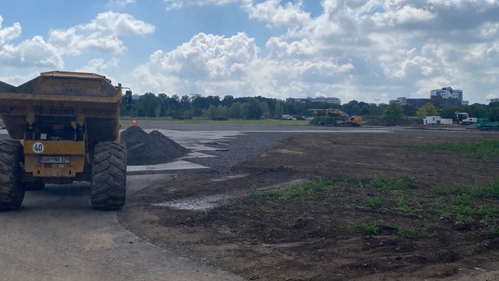 Bauarbeiten zur Landesgartenschau 2026 in Neuss sind in vollem Gange