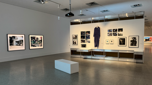Einige Ausstellungsobjekte in der Wim Wenders Ausstellung in der Bonner Bundeskunsthalle