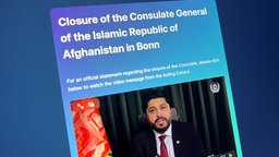 Videobotschaft das afghanischen Konsuls in Bonn