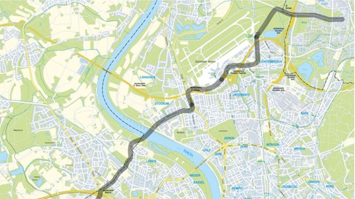 So soll die U81 in Zukunft entlang fahren.