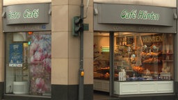 Das Café Hünten von außen.