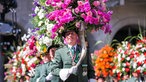 Blumenhörner beim Neusser Bürgerschützenfest 2016
