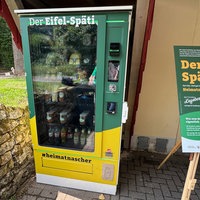 Lebensmittelautomat im Naturpark Nordeifel