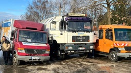 Fahrzeuge der Ehrenamtler