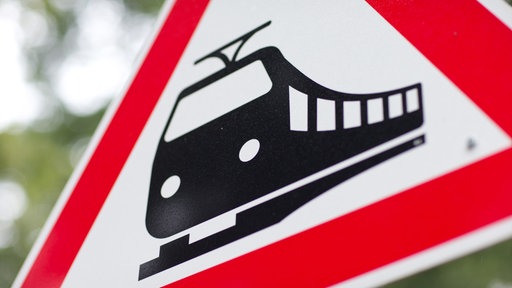Beschilderung Bahnübergang