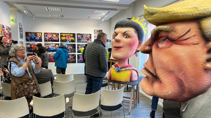 Figuren bei Jacques Tilly Ausstellung