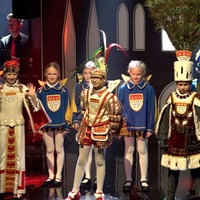 Das Kölner Kinderdreigestirn wurde bei einer großen Feier offiziell ernannt