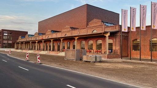 Die Kulturraffinerie K714 in Monheim kurz vor der Eröffnung