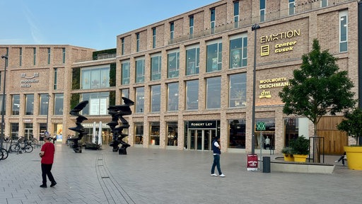 Die neue Stadtmitte in Monheim