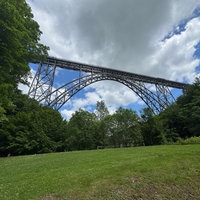 Die Müngstener Brücke in Solingen