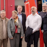 Geretteter und Retter