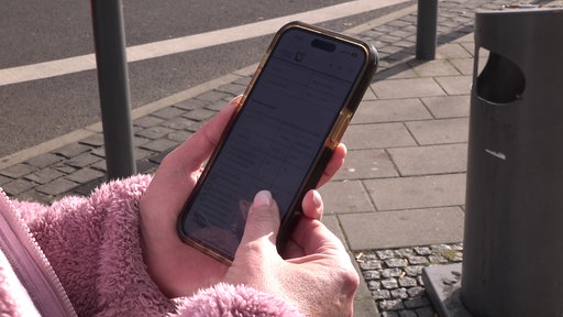 Buchen über das Mobiltelefon