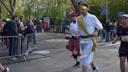 Läufer des Marathons