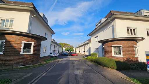 Eine Wohnanlage in Hürth.