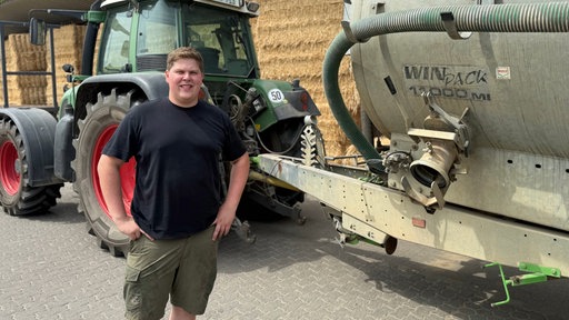 Der Landwirt Johannes Peters