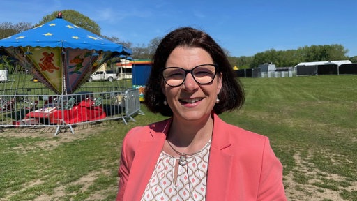 Die Marktleiterin Kathrin Krumbach