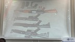 Fundort mit Waffen