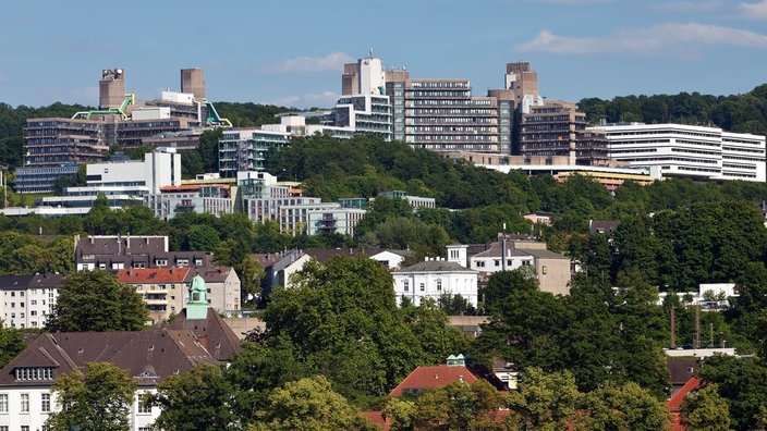 Uni Wuppertal, Blick von Wuppertal