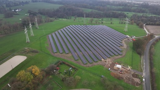 Drohnenbilder PV-Anlage Wuppertal