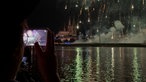 Viele Zuschauer hielten das Spektakel fest. Fast 30 Minuten Videomaterial, die man sich gerne nochmal anschaut. 