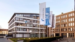 Der Rheinmetall AG Hauptsitz in Düsseldorf