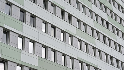Ein Studierendenwohnheim von außen (Symbolfoto)