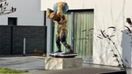Skulptur auf einem Sokel