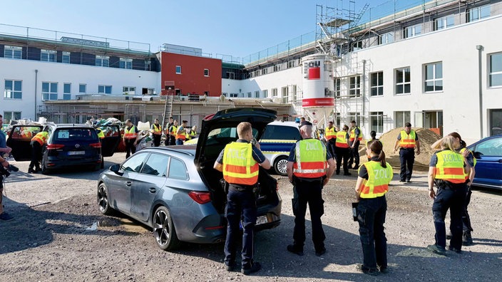 Razzia gegen Schwarzarbeit auf Baustellen