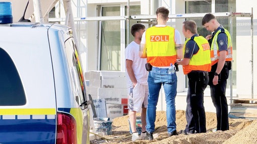 Razzia gegen Schwarzarbeit auf Baustellen