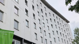 Außenansicht eines Flügels des Europahauses Oberhausen