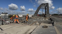 Immerhin: Die Arbeiten an der Karl-Lehr-Brücke sind mittlerweile fertig