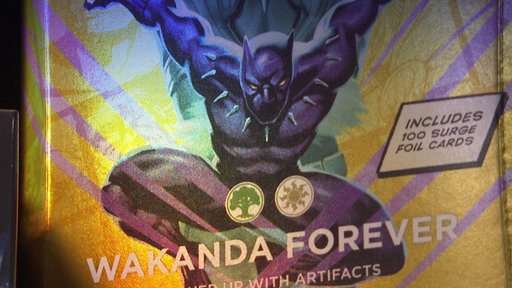 Black Panther Superheld Spielkarten