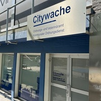 Die Citywache des Bochumer Ordnungsamts von außen