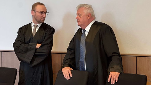 Die Strafverteidiger Stephan Schultz (links) und Michael Emde