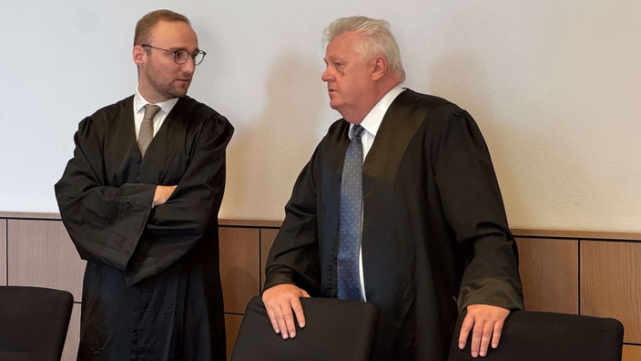 Die Strafverteidiger Stephan Schultz (links) und Michael Emde