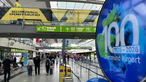 Der Dortmunder Flughafen von innen.