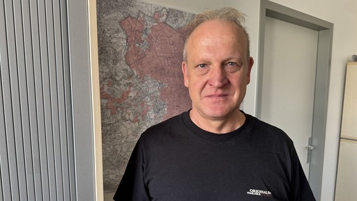 Bild von Mario Niedzialkowski, dem Sachgebietsleiter für Kampfmittelbeseitigung in Dortmund.