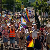 Erste CSD-Demo in Hattingen