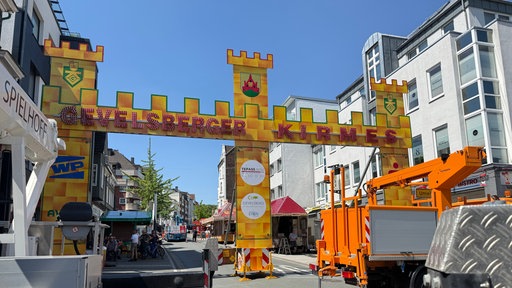 Das Tor der Gevelsberger Kirmes
