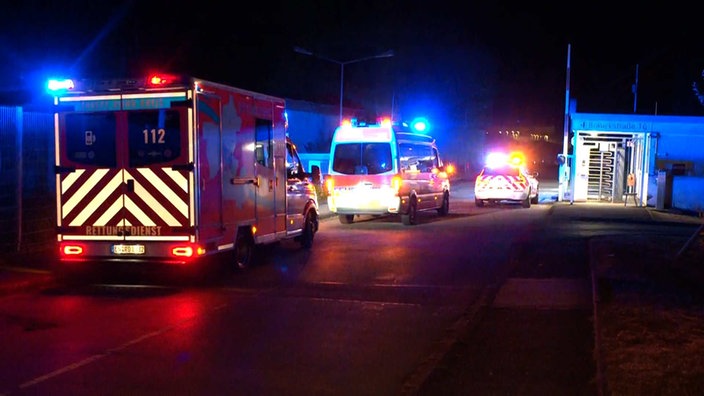 Einsatzwägen im Einsatz vor Ort