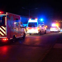 Einsatzwägen im Einsatz vor Ort