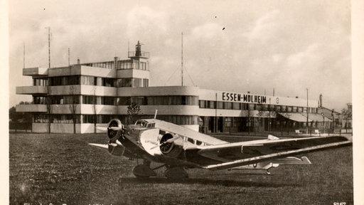 Flughafen Essen/Mülheim in den 1930er Jahren