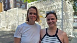 Mutter Marion und Tochter Elisa Hünerbein