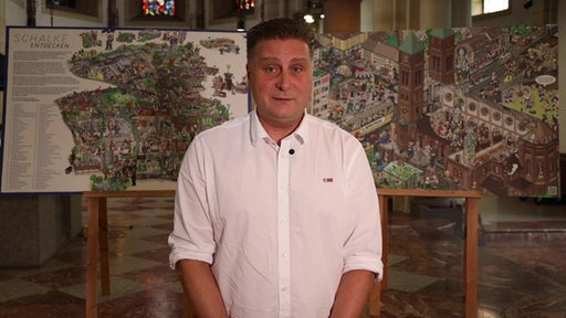 Olivier Kruschinski von der Stiftung "Schalker Markt"