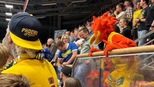 Publikum beim Basketball in der Ischelandhalle Hagen